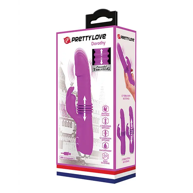 Pretty Love Dorothy Thrusting Rabbit - Fuchsia - Vibrators