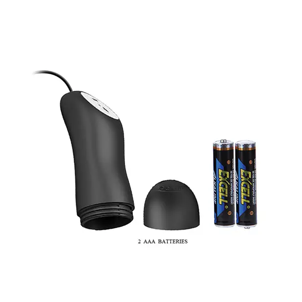 Pretty Love Double Vibro Bullets w/Electrostim - Black - Stimulators