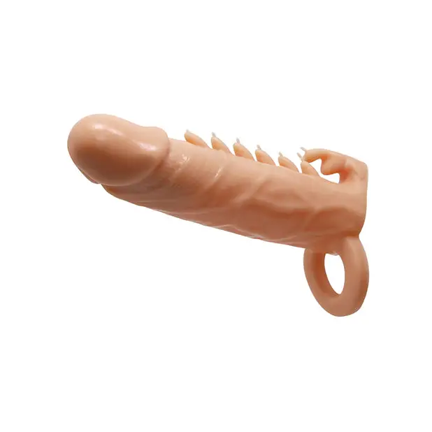 Pretty Love Emmitt 6.3’’ Penis Sleeve - Ivory - Penis Enhancement