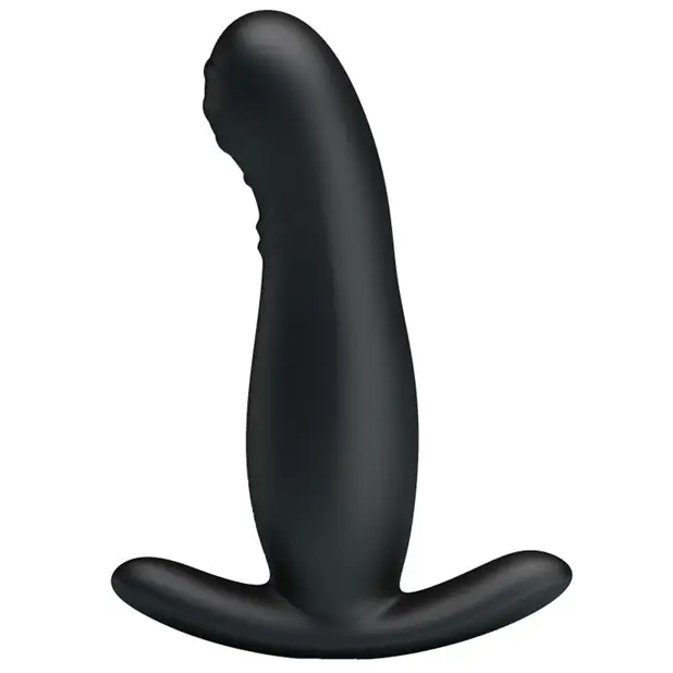Pretty Love Eudora Vibrating Prostate Massager 7 Function - Black - Anal Products