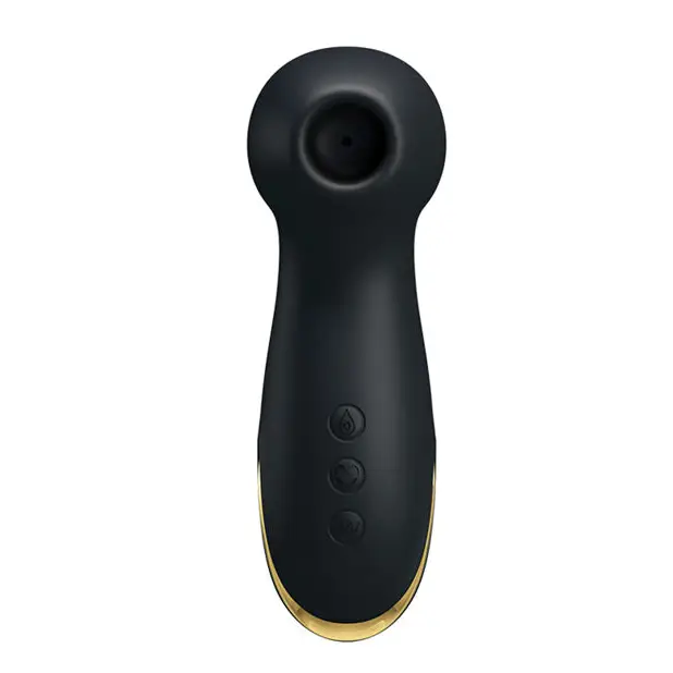 Pretty Love Hammer Sucking & Vibrating - Black & Gold - Vibrators