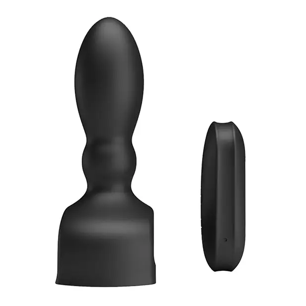 Pretty Love Harriet Inflating Butt Plug - Black - Anal Products