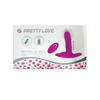 Pretty Love Heather Thrusting Butt Plug - Fuchsia - Anal Products