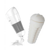 Pretty Love Hedy Suction Pad Stroker w/Bullet - White - Dolls & Masturbators