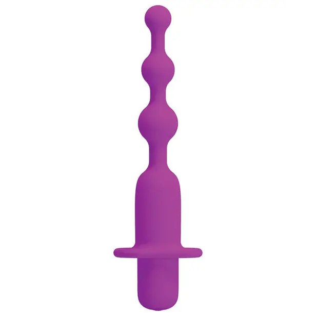 Pretty Love Hermosa Anal Beads Vibrator - 12 Function Fuchsia - Anal Products