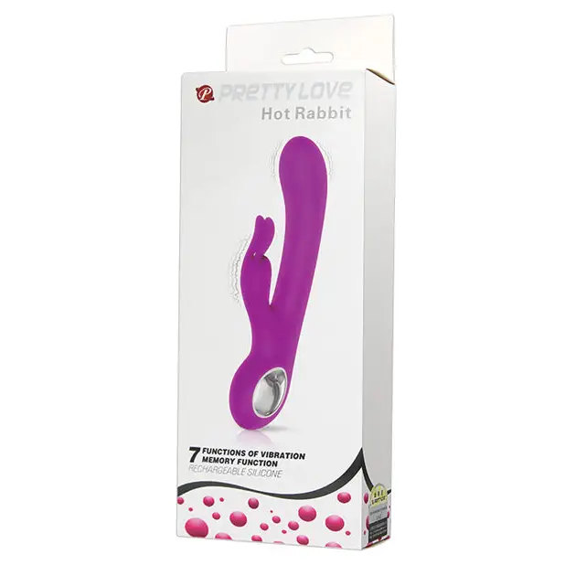 Pretty Love Hot Rabbit - 7 Function Fuchsia - Vibrators