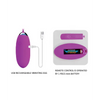 Pretty Love Jenny Remote Control Bullet - Fuchsia - Stimulators