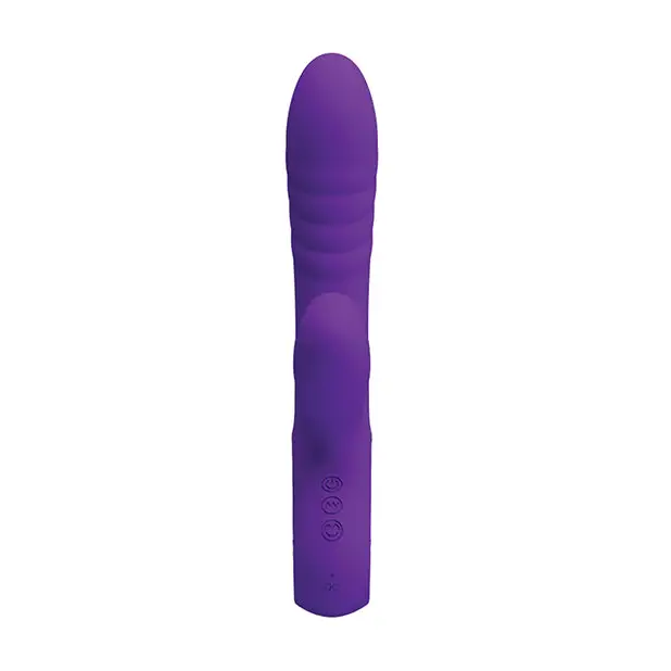 Pretty Love Jersey Sucking & Vibrating Rabbit - Purple