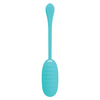 Pretty Love Kirk Liquid Silicone Remote Egg - Turquoise - Stimulators
