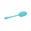 Pretty Love Kirk Liquid Silicone Remote Egg - Turquoise - Stimulators