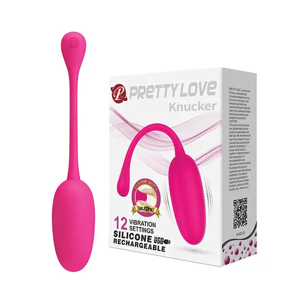 Pretty Love Knucker Remote Egg - Neon Pink - Stimulators