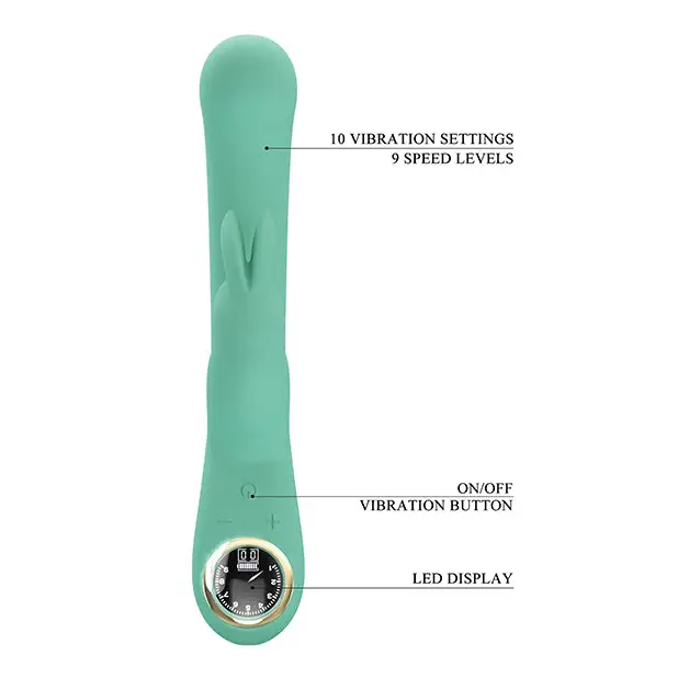 Pretty Love Lamar LED Digital Display Rabbit - Turquoise