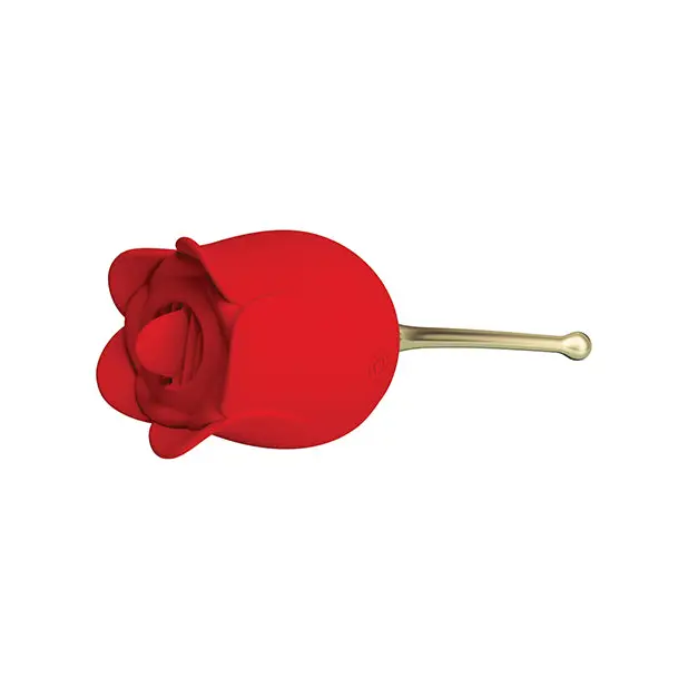 Pretty Love Licking Rose Lover Dual Ended - Rose - Stimulators