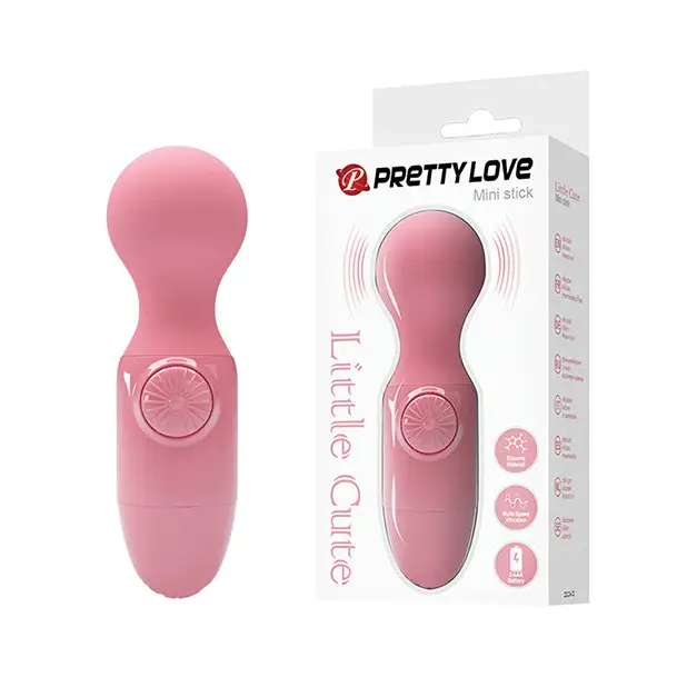 Pretty Love Little Cute Mini Stick - Hot Pink - Massage Products