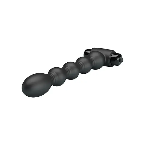 Pretty Love Lynn Vibrating Beads - Black - Anal Products