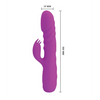 Pretty Love Melanie Thrusting Rabbit - Fuchsia - Vibrators