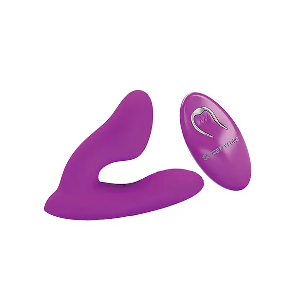 Pretty Love Melvin Dual Stimulator - Fuchsia