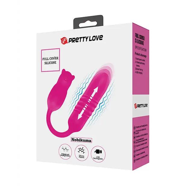 Pretty Love Nobikuma Thrusting Egg - Fuchsia