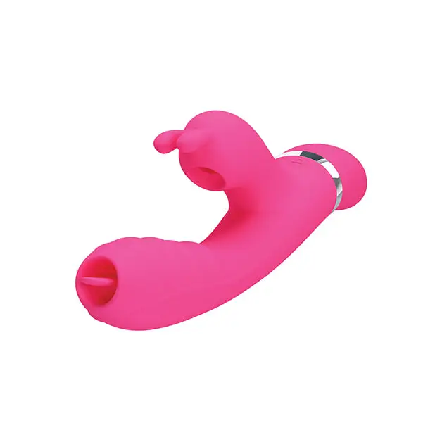 Pretty Love Phoenix Licking Rabbit - Pink - Vibrators