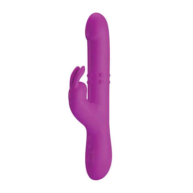 Pretty Love Reese Thrusting Rabbit - Fuchsia - Vibrators