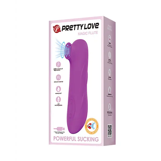 Pretty Love Romance Magic Flute 12 Function - Fuchsia - Stimulators