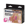 Pretty Love Romantic Wave Electro Shock Vibrating Nipple Clamps - Rose - Bondage Blindfolds & Restraints