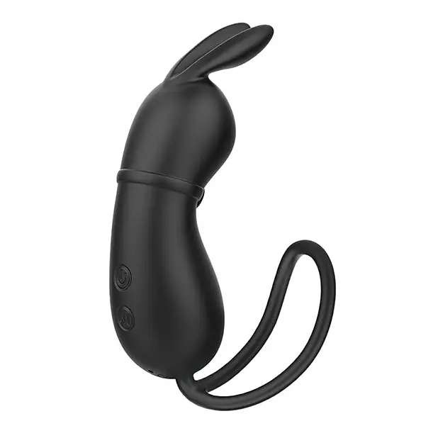 Pretty Love Rosalie Tethered Clit Stim - Black - Stimulators