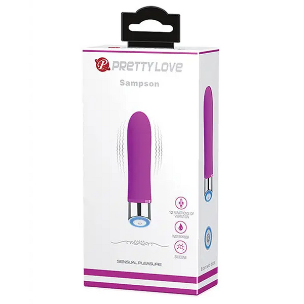 Pretty Love Sampson Smooth Mini Vibe - Fuchsia - Vibrators