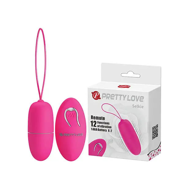 Pretty Love Selkie Battery Powered Egg - Fuchsia - Stimulators
