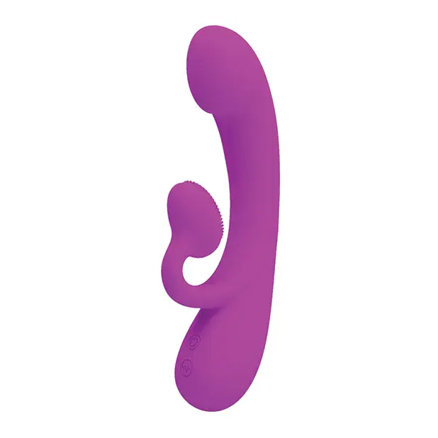 Pretty Love Sincere Scrub Brush Rabbit - Fuchsia - Vibrators