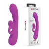 Pretty Love Sincere Scrub Brush Rabbit - Fuchsia - Vibrators