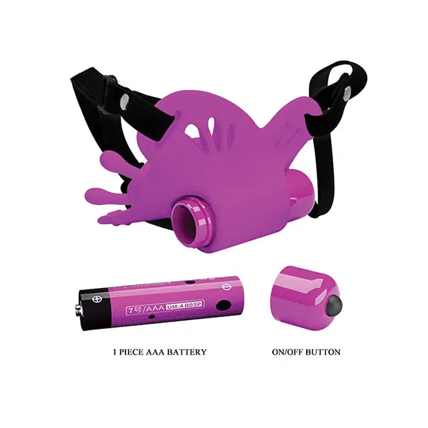 Pretty Love Sloane Battery Powered Clit Stim - Fuchsia - Stimulators