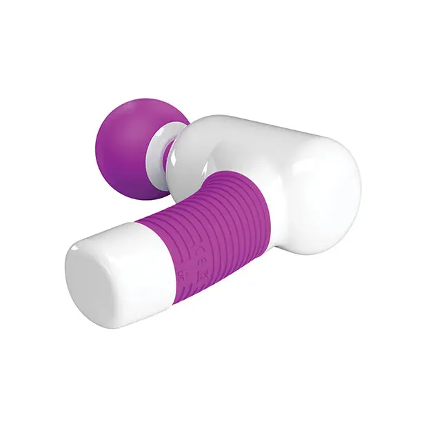 Pretty Love Super Power Fun Gun- White/Fuchsia - Massage Products