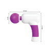 Pretty Love Super Power Fun Gun- White/Fuchsia - Massage Products