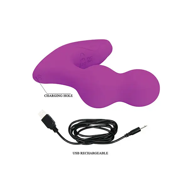 Pretty Love Terrance Dual Stimulator - Fuchsia