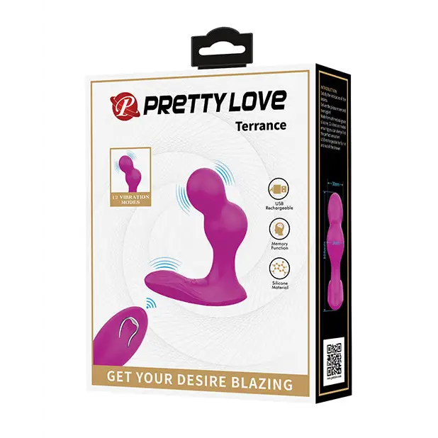 Pretty Love Terrance Dual Stimulator - Fuchsia