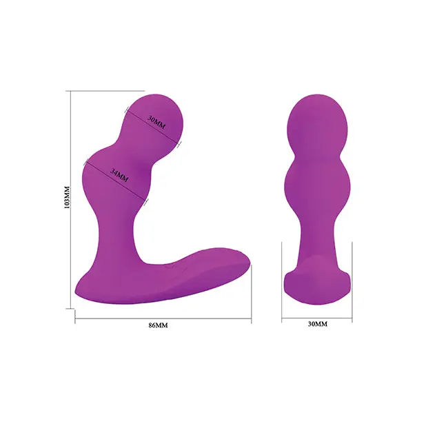 Pretty Love Terrance Dual Stimulator - Fuchsia
