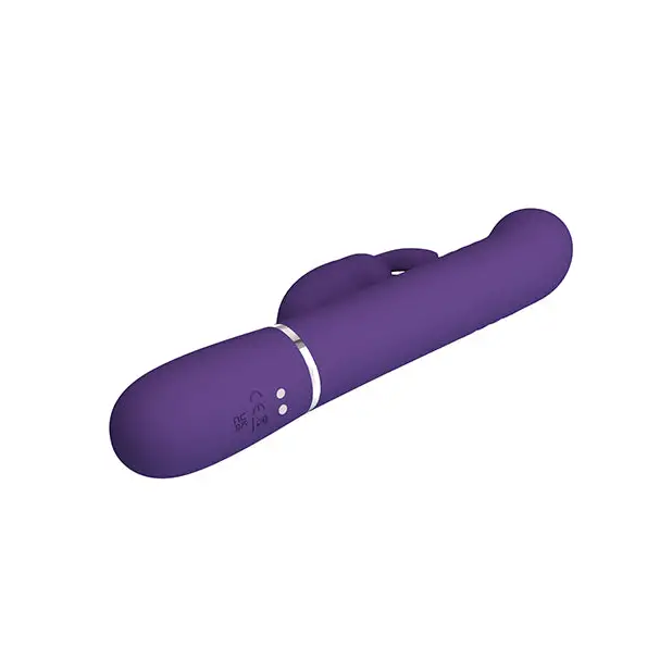 Pretty Love Twinkled Tenderness Coale Thrusting Rabbit - Purple - Vibrators