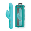 Pretty Love Twinkled Tenderness Fabin Rolling Ball Rabbit - Aqua - Vibrators