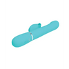 Pretty Love Twinkled Tenderness Fabin Rolling Ball Rabbit - Aqua - Vibrators