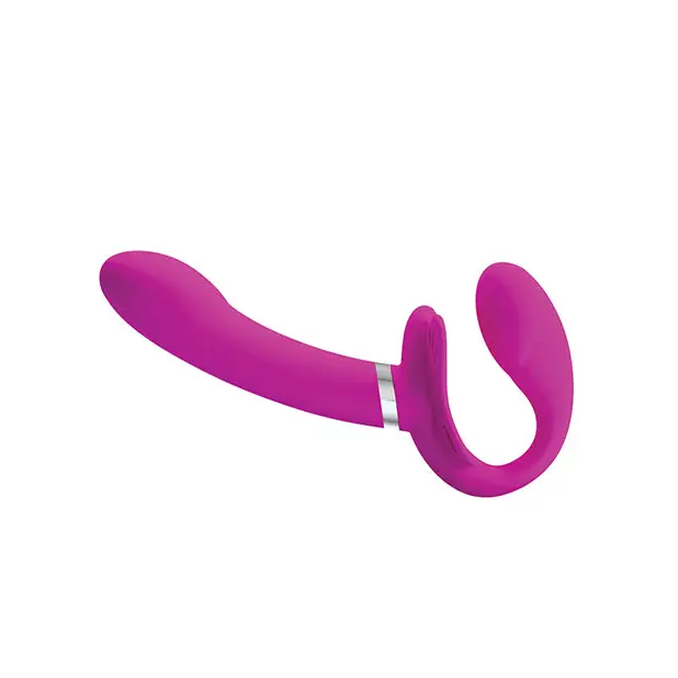 Pretty Love Valerie Strapless Strap On - Fuchsia - Strap Ons
