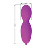 Pretty Love Vega Rotating Head Mini Wand - Fuchsia - Stimulators