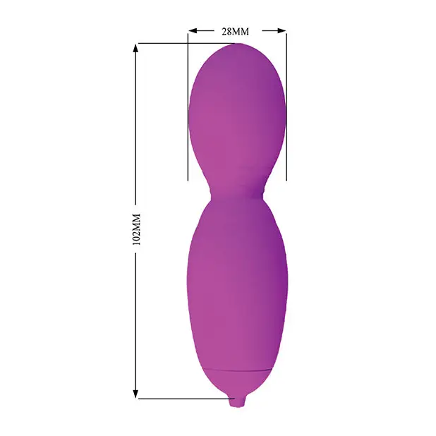 Pretty Love Vega Rotating Head Mini Wand - Fuchsia - Stimulators