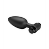 Pretty Love Vibra Butt Plug II - Black - Anal Products