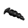 Pretty Love Vibrating Bead Shaped Butt Plug - Black - Anal Products