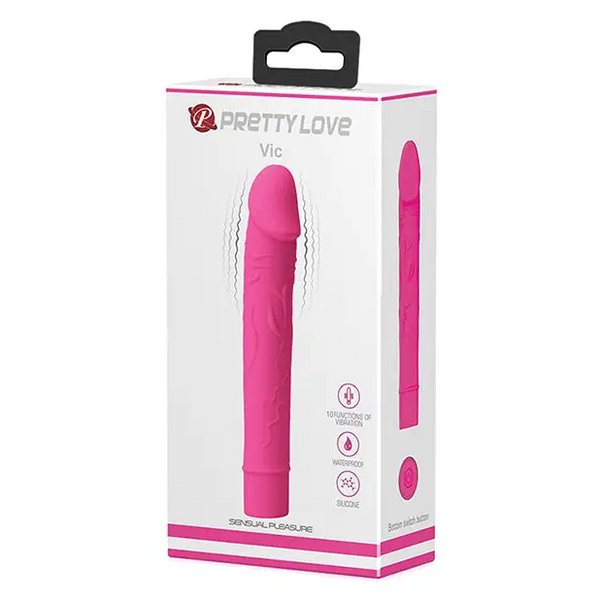 Pretty Love Vic 10 Function - Fuchsia - Vibrators