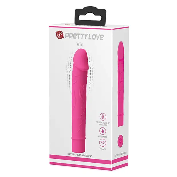 Pretty Love Vic 10 Function - Fuchsia - Vibrators