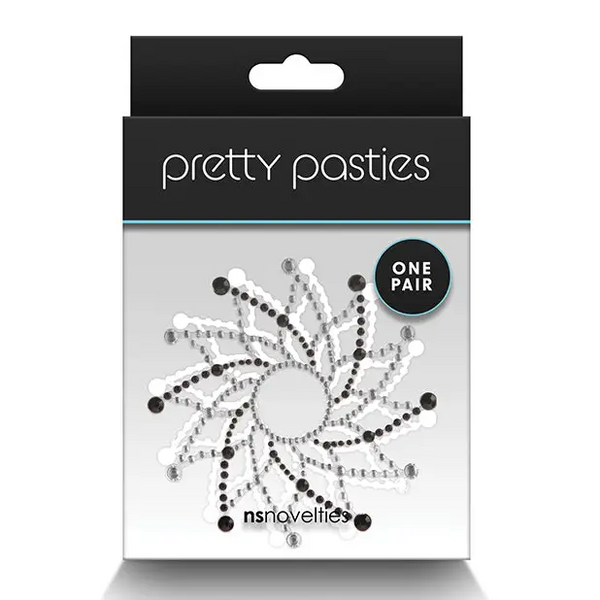 Pretty Pasties Charm I - Black - Lingerie - Packaged