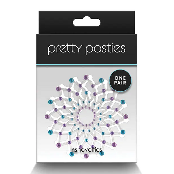 Pretty Pasties Charm II - Blue - Lingerie - Packaged