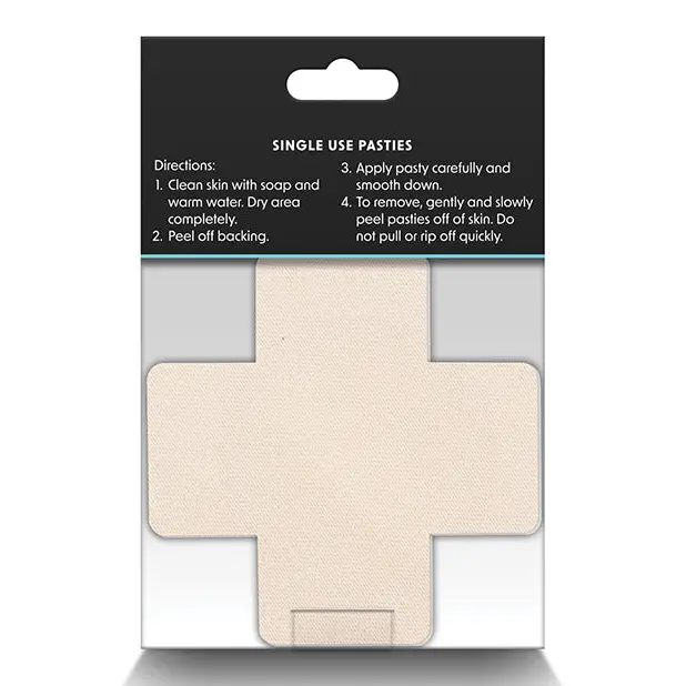 Pretty Pasties Cross I Assorted - 4 Pair - Lingerie - Packaged